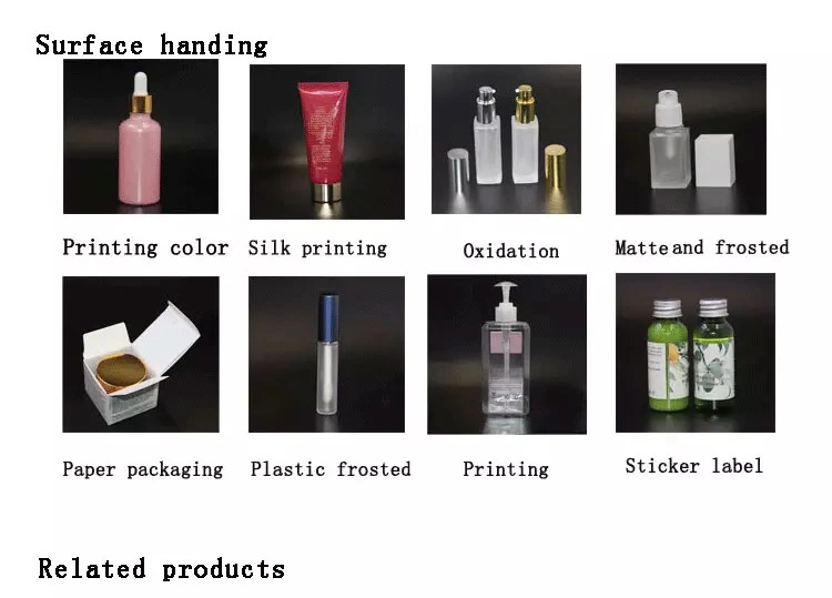 50ml Spray Perfume Bottle Square Glass Lotion Bottle Skincare Cosmetic Packaging with Pump Cap