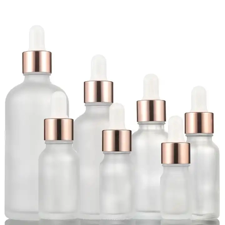 830ml Eco Friendly Best Essential Oils Serum Glass Dropper Bottles Aluminum Essential Oil Bottle Refillable Skincare Packaging Wholesale