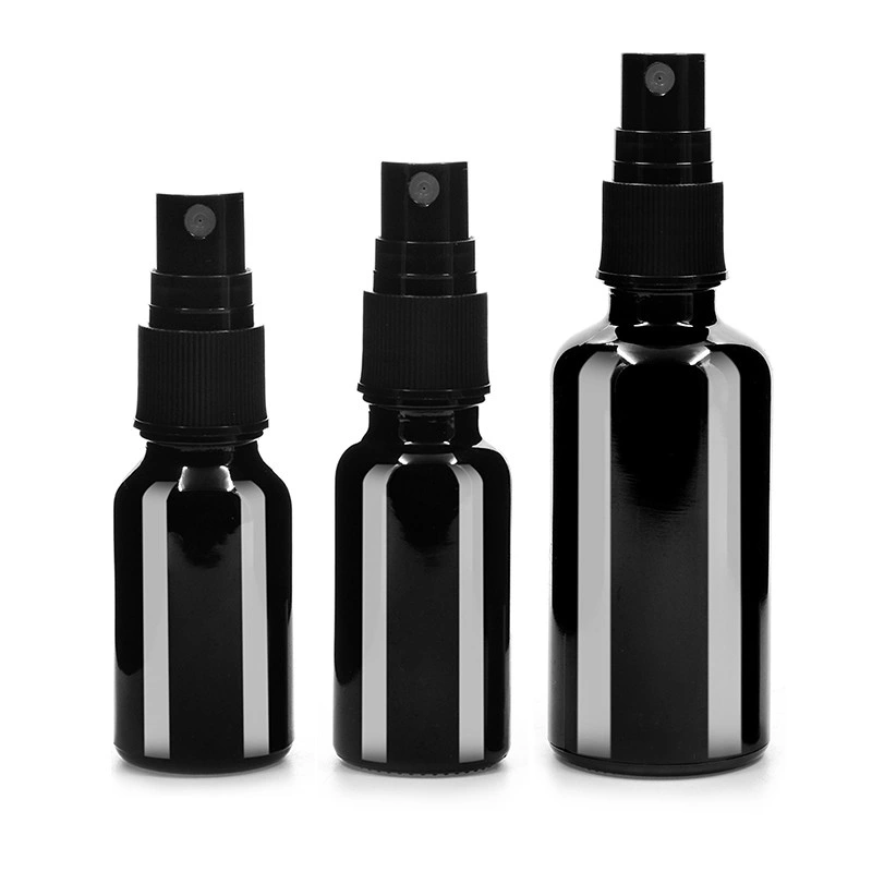 15ml Free Sample Round Glass Essential Oil Perfume Bottle with Spray Lid