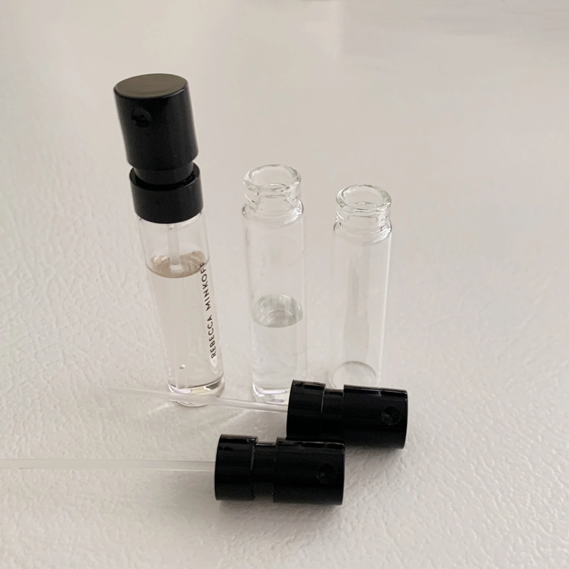 1ml 1.5ml 2ml Tubular Glass Vial Clear Color for Perfume