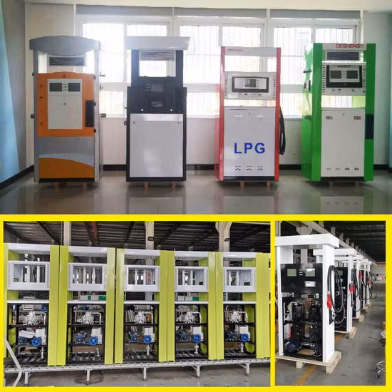 Factory Supply Double Nozzle Fuel Dispenser Pump of Gas Station