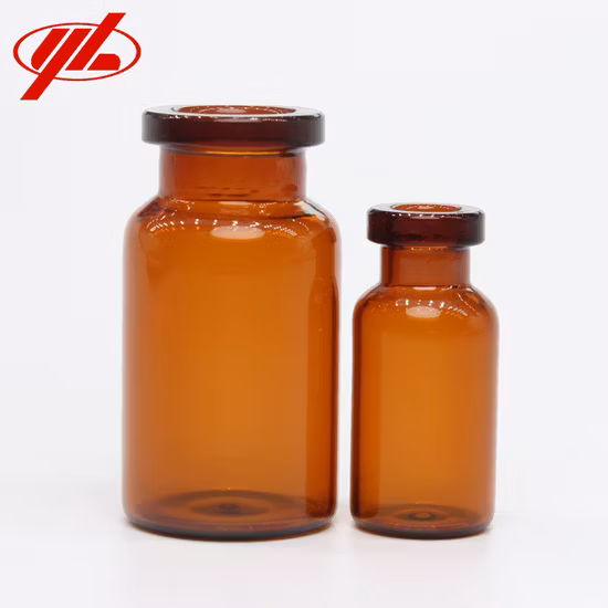 Factory Price Clear Amber 2ml 10ml 15ml Tubular Glass Vials for Injection