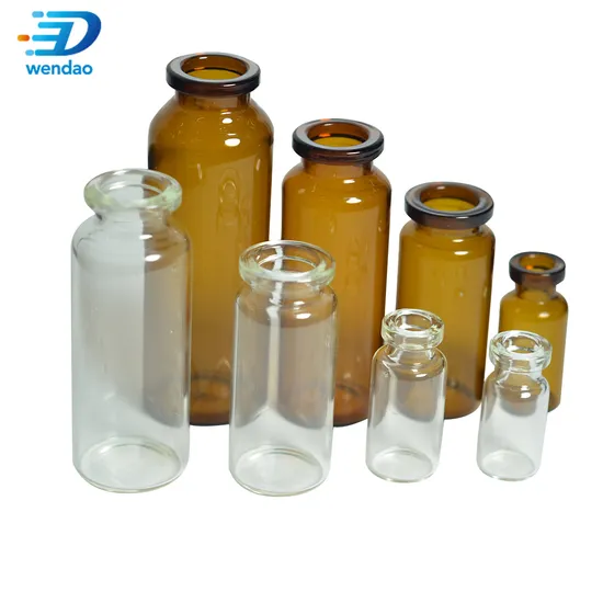 Cheap 2 3 4 5 6 7 8 10 12 20 30 Ml Injection Medical Tubular Clear Glass Vials