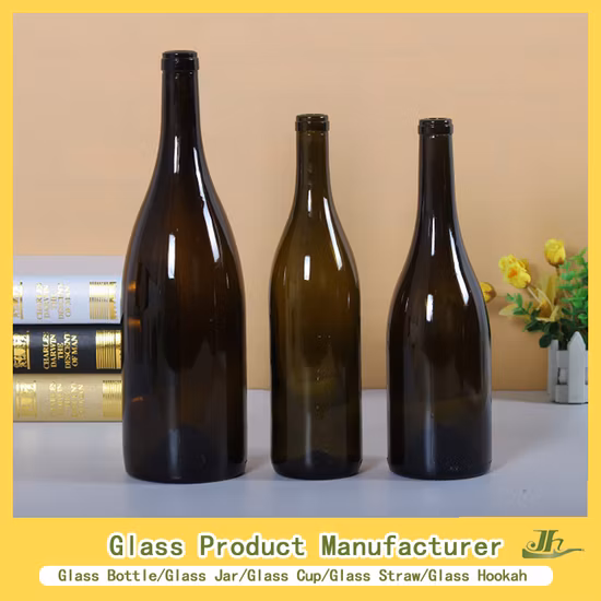 China Glass Bottle Manufacturer for Water/Beverage/Milk Tea/Juice/Oil/Vine/Brandy/Beer/Whisky/Vokda